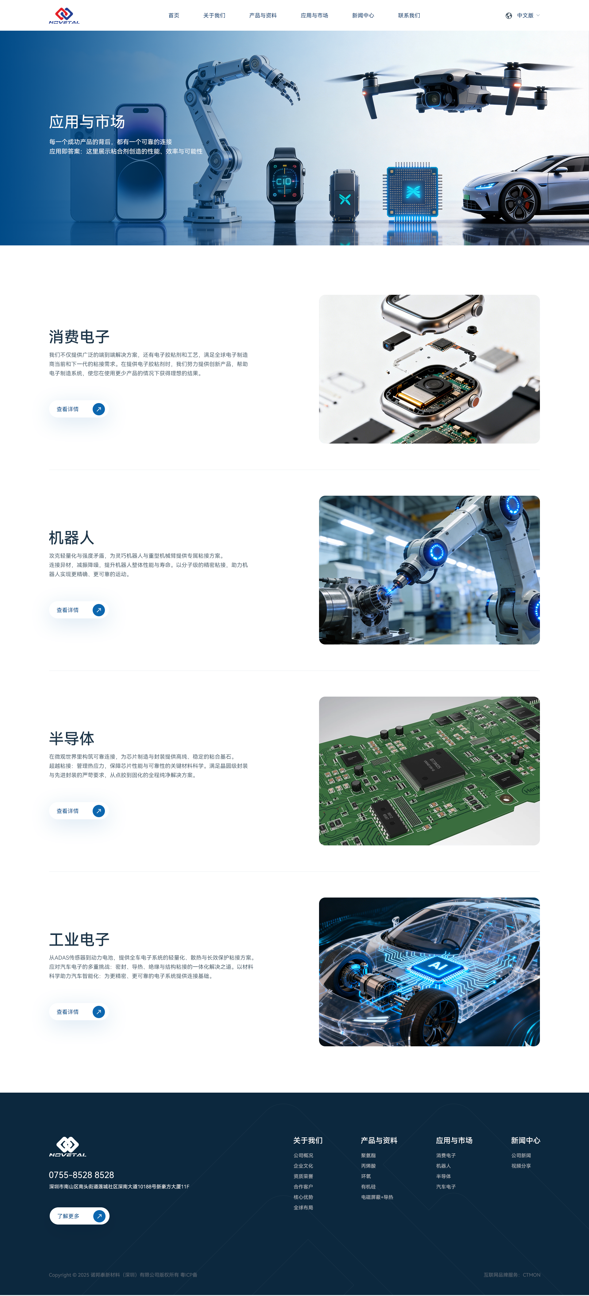 行业应用列表-品牌营销网站_独立站_国内海外推广_首选深圳创同盟